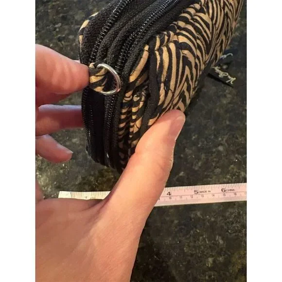 *3/$15 Vera Bradley Women's Quilted Animal Print Wallet Bundle of 2 - Picture 9 of 11